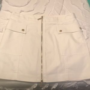 Michael Kors White Mini Skirt